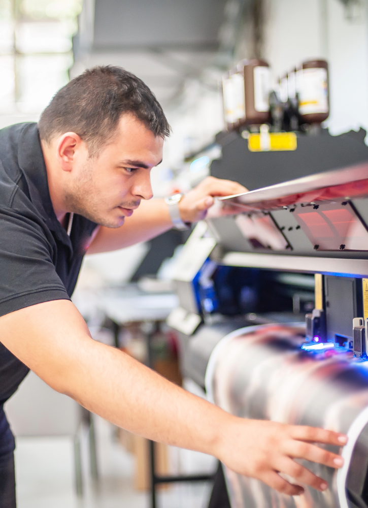 uv led printing - BPIF history of print timeline the print industry of today